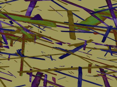 Bauhaus Kusursuz Düzen. Suluboya Geometrik Yeşil Teal Çizgileri Tasarımı. Sanat Organik Geo Arkaplanı. Büyük Yaratıcı Asgari Yazdırma. Moda Eğlencesi Soyut Boyası Suluboya Renk Çizgileri.