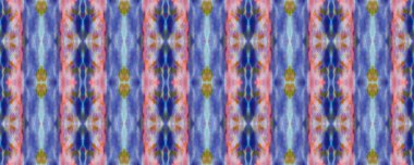 Sembol geometrik mayo deseni. Kilim Rastgele Halı dokusu. Boyalı fırça Aztek arka planı. Mavi, Kırmızı, Yeşil Pastel Eğlenceli Dikdörtgen İkat İlişkisi. Etnik Kusursuz Düzen. Suluboya Etnik Tasarım. 