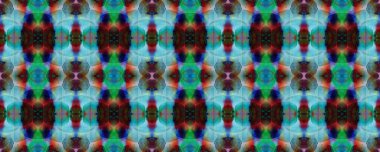 Mavi, Gri, Kırmızı Pastel Eğlenceli Dikdörtgen İkat İlişkisi. Etnik Kusursuz Düzen. Sembol geometrik mayo deseni. Boyalı fırça Aztek arka planı. Suluboya Etnik Tasarım. Kilim Halı Rastgele Dokusu. 