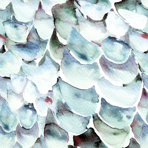 Mavi Turkuaz Yılan Kusursuz Şablon. Suluboya El Çizilmiş Piton Yazısı. Kobra Derisi Egzotik Doku. Geometrik Yılan Arkaplanı. Zehir ve Yılan derisi. Suluboya El Boyalı Döşeme Deseni.