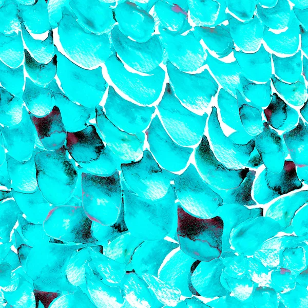 Mavi Turkuaz Yılan Kusursuz Şablon. Suluboya El Çizilmiş Piton Yazısı. Kobra Derisi Egzotik Doku. Geometrik Yılan Arkaplanı. Zehir ve Yılan derisi. Suluboya El Boyalı Döşeme Deseni.