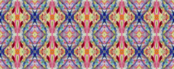 Sembol geometrik mayo deseni. Suluboya Etnik Tasarım. Boyalı fırça Aztek arka planı. Mavi, Kırmızı, Yeşil Pastel Eğlenceli Dikdörtgen İkat İlişkisi. Etnik Kusursuz Düzen. Kilim Halı Rastgele Dokusu. 