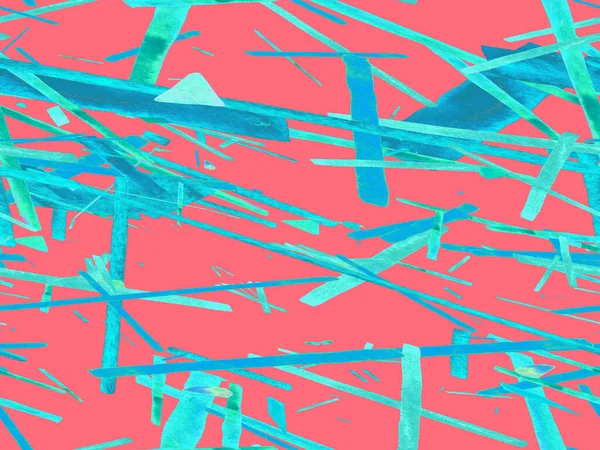 Bauhaus Kusursuz Düzen. Suluboya Geometrik İndigo, Mavi Çizgiler Tasarımı. Sanat Organik Geo Arkaplanı. Büyük Olağandışı Asgari Parmak izi. Moda Eğlencesi Soyut Boyası Suluboya Renk Çizgileri.