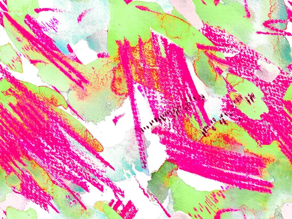 Suluboya kusursuz desen. Geometrik Suluboya Kumaş Tasarımı. Klasik Doku İllüstrasyonu. Soyut Doku Arkaplanı. Sıvı, dikişsiz kiremit. Psikedelik Kâğıt. Yeşil ve Kırmızı