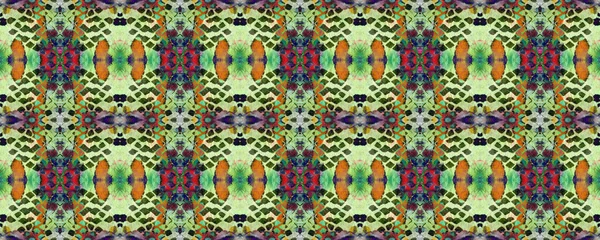 Mavi, Kırmızı, Yeşil Pastel Eğlenceli Dikdörtgen İkat İlişkisi. Etnik Kusursuz Düzen. Boyalı fırça Aztek arka planı. Sembol geometrik mayo deseni. Suluboya Etnik Tasarım. Kilim Halı Rastgele Dokusu. 