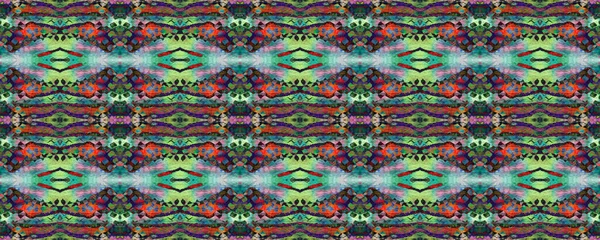 Suluboya Etnik Tasarım. Mavi, Kırmızı, Yeşil Pastel Eğlenceli Dikdörtgen İkat İlişkisi. Etnik Kusursuz Düzen. Kilim Rastgele Halı dokusu. Boyalı fırça Aztek arka planı. Sembol Geometrik Mayo Şablonu. 