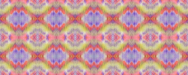 Mavi, Kırmızı, Yeşil Pastel Eğlenceli Dikdörtgen İkat İlişkisi. Etnik Kusursuz Düzen. Boyalı fırça Aztek arka planı. Sembol geometrik mayo deseni. Suluboya Etnik Tasarım. Kilim Halı Rastgele Dokusu. 