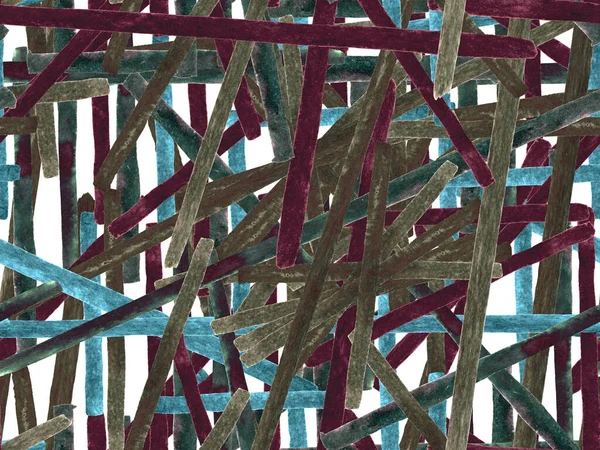 Bauhaus Kusursuz Düzen. Suluboya Geometrik İndigo, Mavi Çizgiler Tasarımı. Sanat Organik Geo Arkaplanı. Büyük Olağandışı Asgari Parmak izi. Moda Eğlencesi Soyut Boyası Suluboya Renk Çizgileri.