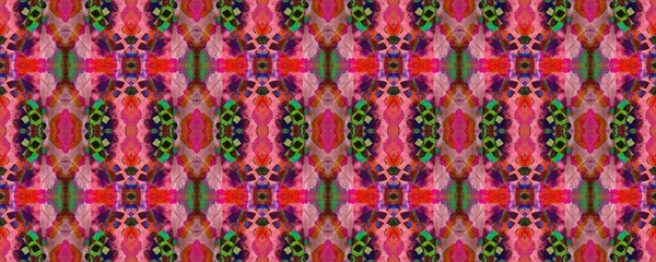 Sembol geometrik mayo deseni. Mavi, Kırmızı, Yeşil Pastel Eğlenceli Dikdörtgen İkat İlişkisi. Etnik Kusursuz Düzen. Suluboya Etnik Tasarım. Kilim Rastgele Halı dokusu. Boya fırçası Aztek Arkaplanı. 