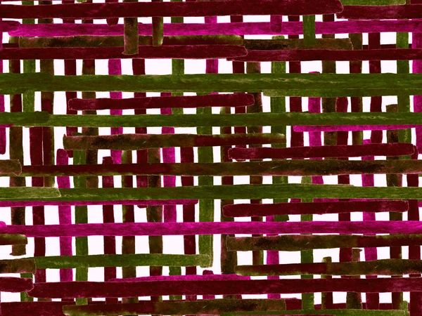 Bauhaus Kusursuz Düzen. Suluboya Geometrik Kırmızı Pembe Çizgiler Tasarımı. Sanat Organik Geo Arkaplanı. Büyük Moda Asgari Baskı. Moda Eğlencesi Soyut Boyası Suluboya Renk Çizgileri.