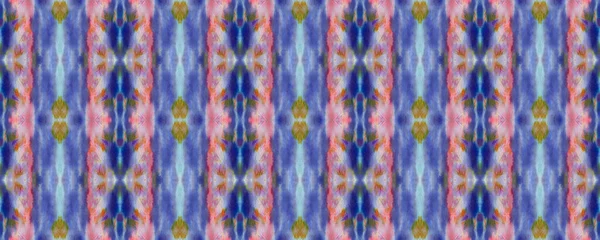 Sembol geometrik mayo deseni. Kilim Rastgele Halı dokusu. Boyalı fırça Aztek arka planı. Mavi, Kırmızı, Yeşil Pastel Eğlenceli Dikdörtgen İkat İlişkisi. Etnik Kusursuz Düzen. Suluboya Etnik Tasarım. 