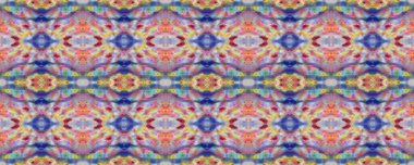 Mavi, Kırmızı, Yeşil Pastel Eğlenceli Dikdörtgen İkat İlişkisi. Etnik Kusursuz Düzen. Boyalı fırça Aztek arka planı. Sembol geometrik mayo deseni. Kilim Rastgele Halı dokusu. Suluboya Etnik Tasarım. 