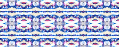 Yılan Derisi Rastgele Doku. Dikdörtgen Coğrafi Uyum. Etnik Kusursuz Düzen. Boya fırçası Python arka planı. Ikat Geometrik Mayo Kalıbı. Klasik Mavi ve Bej Suluboya Etnik Tasarım.