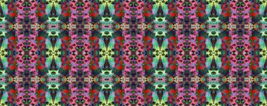 Suluboya Etnik Tasarım. Boyalı fırça Aztek arka planı. Sembol geometrik mayo deseni. Kilim Rastgele Halı dokusu. Mavi, Kırmızı, Yeşil Pastel Eğlenceli Dikdörtgen İkat İlişkisi. Etnik Kusursuz Desen.