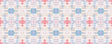 Boya fırçası Python arka planı. Kırmızı, bej ve mavi sembol geometrik mayo deseni. Yılan Derisi Rastgele Doku. Etnik Kusursuz Düzen. Eğlenceli Dikdörtgen İkat Uyumu. Suluboya Etnik Tasarım.