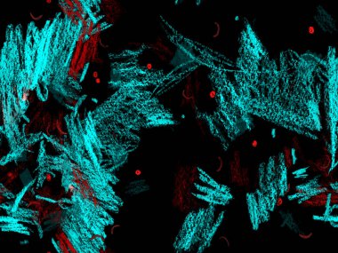 Yaratıcı Boya Başlığı. Yatay Şablon İçin Yeşil Arkaplanda Sevimli Büyük Çağdaş Geometrik Kusursuz Desen. Büyük Moda Asgari Baskı. Soyut Boya Başlığı.