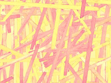 Bauhaus Kusursuz Düzen. Suluboya Geometrik Sarı Safran Çizgileri Tasarımı. Sanat Organik Geo Arkaplanı. Büyük Sanatsal Asgari Baskı. Moda Eğlencesi Soyut Boyası Suluboya Renk Çizgileri.