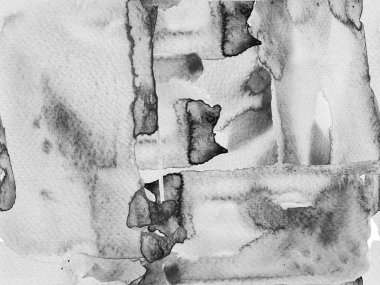 Monokrom ve Gri Tonlu Klasik Doku Çizimi. Suluboya kusursuz desen. Soyut Doku Arkaplanı. Geometrik Suluboya Kumaş Tasarımı. Sıvı, dikişsiz kiremit. Psikedelik Kağıt.