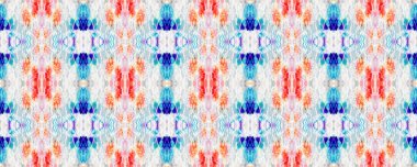 Suluboya Etnik Tasarım. Boyalı fırça Aztek arka planı. Sembol geometrik mayo deseni. Kilim Rastgele Halı dokusu. Mavi, Gri, Kırmızı Pastel Eğlenceli Dikdörtgen İkat İlişkisi. Etnik Kusursuz Desen.