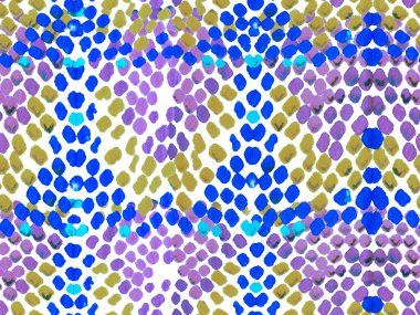 Geo Symmetric Ikat Rapport. Canlı Geometrik Mayo Kalıbı. Etnik Kusursuz Düzen. Yılan Derisi Rastgele Doku. Suluboya Etnik Tasarım. Yaz Rhombus Arkaplanı.