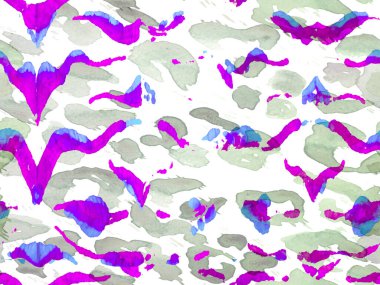 Suluboya Kamuflaj Tasarımı. Soyut Safari fayansı. Afrika deseni. Çizgili, kusursuz desen. Geometrik hayvan dokusu. Zebra Deri İzi. Hayvan kamuflajı arka planı. Yeşil ve Kırmızı