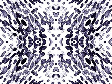 Siyah ve Beyaz Leopar desensiz. Suluboya El Çita Yazısı. Vahşi Cilt Egzotik Doku. Geometrik Kürk arka planı. Leopar ve Jaguar Deri. Suluboya El Boyalı Cilt Deseni.