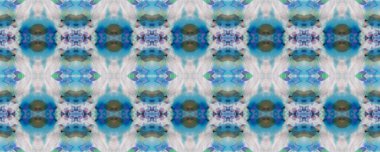 Kilim Rastgele Halı dokusu. Mavi, Gri, Yeşil Pastel Eğlenceli Dikdörtgen İkat İlişkisi. Etnik Kusursuz Düzen. Sembol geometrik mayo deseni. Suluboya Etnik Tasarım. Boya fırçası Aztek Arkaplanı. 