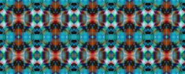 Suluboya Etnik Tasarım. Sembol geometrik mayo deseni. Kilim Rastgele Halı dokusu. Boyalı fırça Aztek arka planı. Mavi, Gri, Kırmızı Pastel Eğlenceli Dikdörtgen İkat İlişkisi. Etnik Kusursuz Desen.