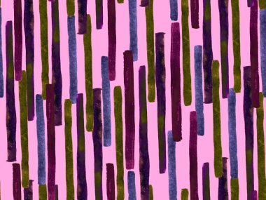 Bauhaus Kusursuz Düzen. Suluboya Geometrik Kırmızı Pembe Çizgiler Tasarımı. Sanat Organik Geo Arkaplanı. Büyük Sanatsal Asgari Baskı. Moda Eğlencesi Soyut Boyası Suluboya Renk Çizgileri.