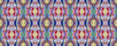 Suluboya Etnik Tasarım. Mavi, Kırmızı, Yeşil Pastel Eğlenceli Dikdörtgen İkat İlişkisi. Etnik Kusursuz Düzen. Sembol geometrik mayo deseni. Kilim Rastgele Halı dokusu. Boya fırçası Aztek Arkaplanı. 