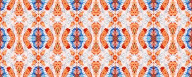 Kilim Rastgele Halı dokusu. Suluboya Etnik Tasarım. Sembol geometrik mayo deseni. Boyalı fırça Aztek arka planı. Siyah, Kırmızı, Yeşil Pastel Eğlenceli Dikdörtgen İkat İlişkisi. Etnik Kusursuz Desen.