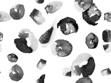 Biyo Jasmin Kusursuz Şablon. Çiçek Ayurveda deseni. Canlı Sakura ve Jasmine Print. Yaz Vintage Arkaplanı. Suluboya Turuncu Çiçek ve Yapraklar. Monokrom ve Gri Pul