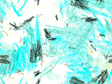 Modern Yazı Başlığı. Şirin Büyük Moda Geometrik Mavide Kusursuz Desen Yatay Şablon İndigo Arkaplanı. Büyük Olağandışı Asgari Parmak izi. Tebeşir Yazı Başlığı.