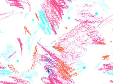 Modern Yazı Başlığı. Kırmızı Üzerine Şirin Büyük Yaratıcı Geometrik Desen, Yatay Şablon İçin Pembe Arkaplan. Büyük Çağdaş Küçük Yazdırma. Tebeşir Yazı Başlığı.