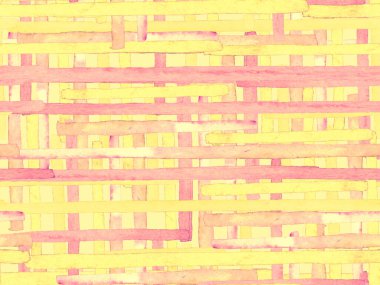 Bauhaus Kusursuz Düzen. Suluboya Geometrik Sarı Safran Çizgileri Tasarımı. Sanat Organik Geo Arkaplanı. Büyük Yaratıcı Asgari Baskı. Moda Eğlencesi Soyut Boyası Suluboya Renk Çizgileri.