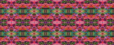 Boyalı fırça Aztek arka planı. Kilim Rastgele Halı dokusu. Mavi, Kırmızı, Yeşil Pastel Eğlenceli Dikdörtgen İkat İlişkisi. Etnik Kusursuz Düzen. Suluboya Etnik Tasarım. Sembol Geometrik Mayo Şablonu. 