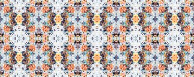 Granit kiremit. Mozaik Yaz Arkaplanı. Beton Asgari Parmak izi. Geometrik Terrazo Duvar Kağıdı. Terrazzo Kusursuz Desen. Bej, mavi ve turuncu kaya tasviri dokusu. Soyut Taş Döşeme.