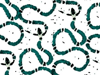 Afrika Safari Deri Çizimi. Aspid Pürüzsüz Düzen. El çizimi Aspid Deseni. Yılan Derisi Parmak izi. Zehirli Ejder Taklidi. Green ve Aqua Menthe Elapidae Kapanış Arkaplanı.