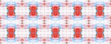 Kırmızı, bej ve mavi suluboya etnik tasarım. Boya fırçası Python arka planı. Sembol geometrik mayo deseni. Yılan Derisi Rastgele Doku. Etnik Kusursuz Düzen. Eğlenceli Dikdörtgen İkat Uyumu. 