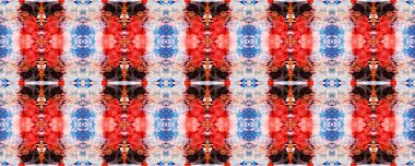 Siyah, Kırmızı, Yeşil Pastel Eğlenceli Dikdörtgen İkat İlişkisi. Etnik Kusursuz Düzen. Boyalı fırça Aztek arka planı. Sembol geometrik mayo deseni. Kilim Rastgele Halı dokusu. Suluboya Etnik Tasarım. 