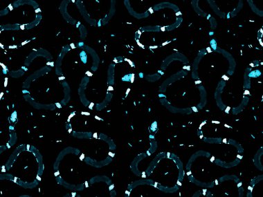 Aspid Pürüzsüz Düzen. Klasik Mavi ve İndigo Elapidae Kapanış Arkaplanı. Yılan Derisi Parmak izi. Zehirli Ejder Taklidi. El çizimi Aspid Deseni. Afrika Safari Deri Çizimi.