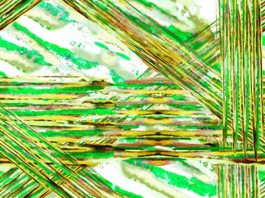 Suluboya Kamuflaj Tasarımı. Soyut Safari fayansı. Zebra Deri İzi. Çizgili, kusursuz desen. Geometrik hayvan dokusu. Hayvan kamuflajı arka planı. Afrika deseni. Yeşil ve Su Mentonu