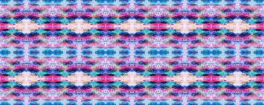 Kilim Rastgele Halı dokusu. Mavi, Kırmızı, Mor Pastel Eğlenceli Dikdörtgen İkat İlişkisi. Etnik Kusursuz Düzen. Sembol geometrik mayo deseni. Boyalı fırça Aztek arka planı. Suluboya Etnik Tasarım. 