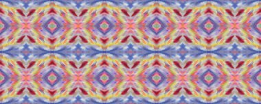 Kilim Rastgele Halı dokusu. Suluboya Etnik Tasarım. Boyalı fırça Aztek arka planı. Mavi, Kırmızı, Yeşil Pastel Eğlenceli Dikdörtgen İkat İlişkisi. Etnik Kusursuz Düzen. Sembol Geometrik Mayo Şablonu. 