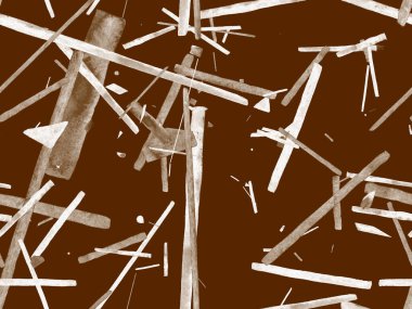 Bauhaus Kusursuz Düzen. Suluboya Geometrik Kırmızı Pembe Çizgiler Tasarımı. Sanat Organik Geo Arkaplanı. Büyük Moda Asgari Baskısı. Moda Eğlencesi Soyut Boyası Suluboya Renk Çizgileri.