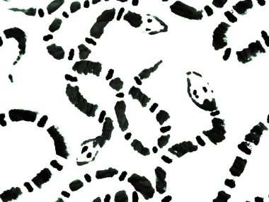 Yeşil ve Aqua Menthe Afrika Safari Deri İllüstrasyonu. Aspid Pürüzsüz Düzen. El çizimi Aspid Deseni. Yılan Derisi Parmak izi. Zehirli Ejder Taklidi. Elapidae Kapanış Arkaplanı.