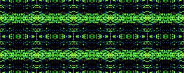 Yılan Derisi Rastgele Doku. Etnik Kusursuz Düzen. Eğlenceli Dikdörtgen İkat Uyumu. Suluboya Etnik Tasarım. Boya fırçası Python arka planı. Sembol geometrik mayo deseni. Turkuaz ve siyah
