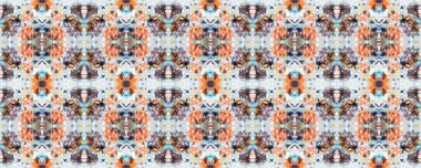 Bej, Mavi ve Turuncu Beton Asgari Parmak izi. Geometrik Terrazo Duvar Kağıdı. Granit kiremit. Mozaik Yaz Arkaplanı. Terrazzo Kusursuz Desen. Kaya tasviri dokusu. Soyut Taş Döşeme.