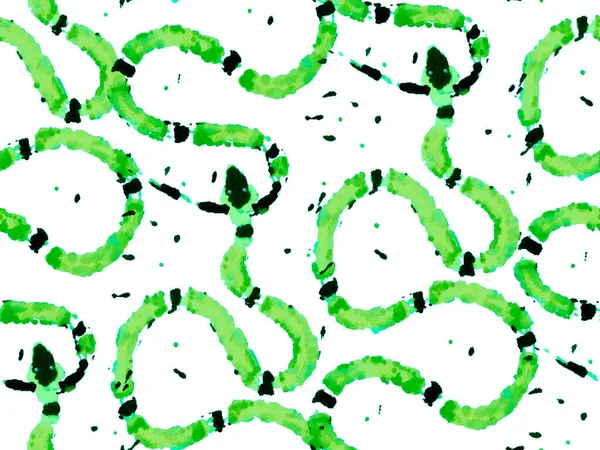 El çizimi Aspid Deseni. Elapidae Kapanış Arkaplanı. Aspid Pürüzsüz Düzen. Yeşil ve Aqua Menthe Yılan Derisi İzi. Zehirli Ejder Taklidi. Afrika Safari Deri Çizimi.