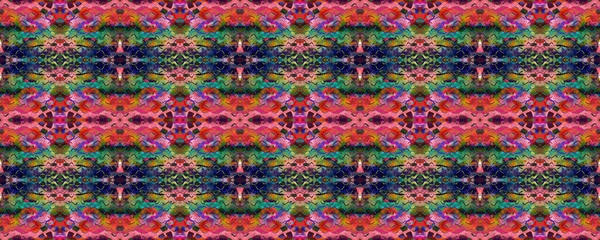 Sembol geometrik mayo deseni. Kilim Rastgele Halı dokusu. Boyalı fırça Aztek arka planı. Mavi, Kırmızı, Yeşil Pastel Eğlenceli Dikdörtgen İkat İlişkisi. Etnik Kusursuz Düzen. Suluboya Etnik Tasarım. 